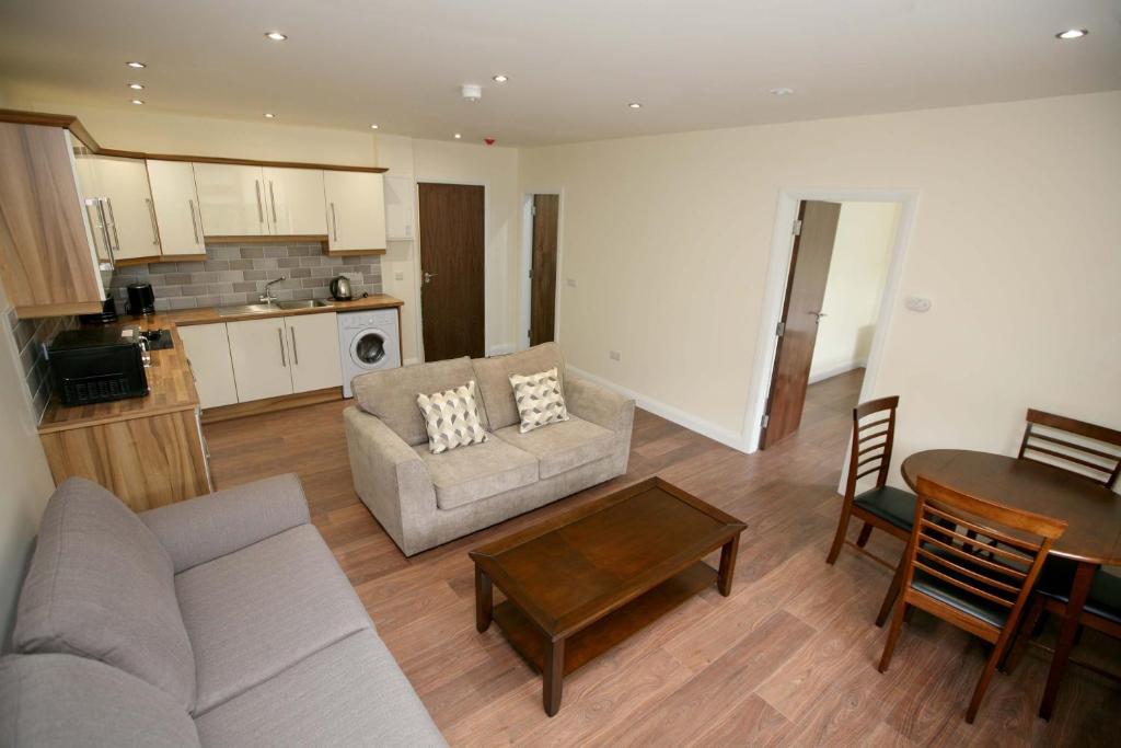 Harbour front apartment interior