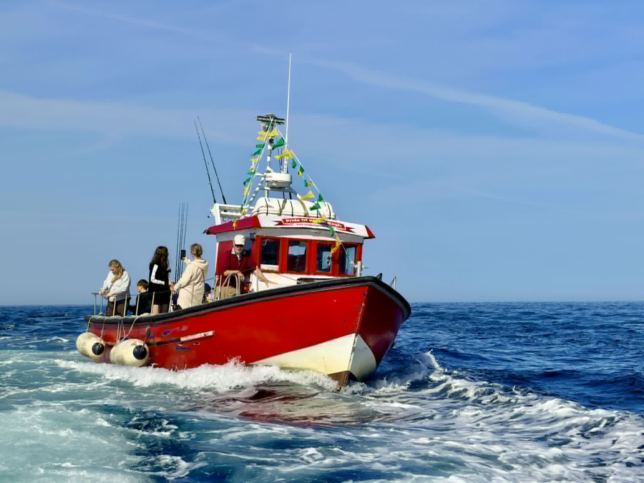 Northwest Charters boat at Burtonport